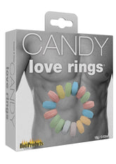 Sweet & Sexy Candy Love Rings 3 Each Per Pack
